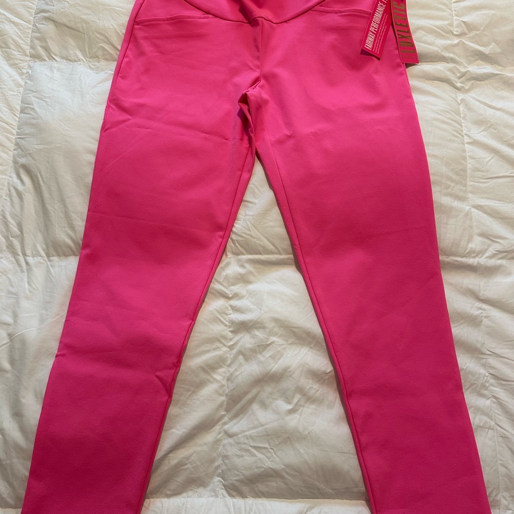 NWT Lilly Pulitzer Corso Pants Aura Pink